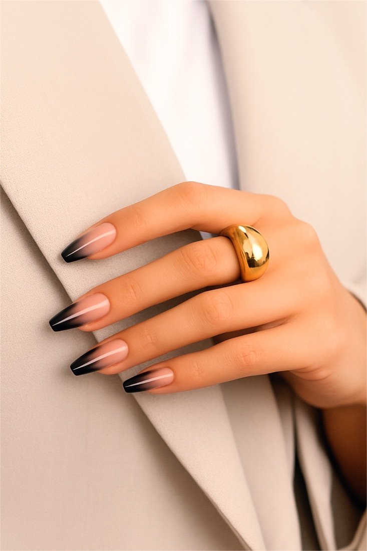 Nailedd It press-on nails on model