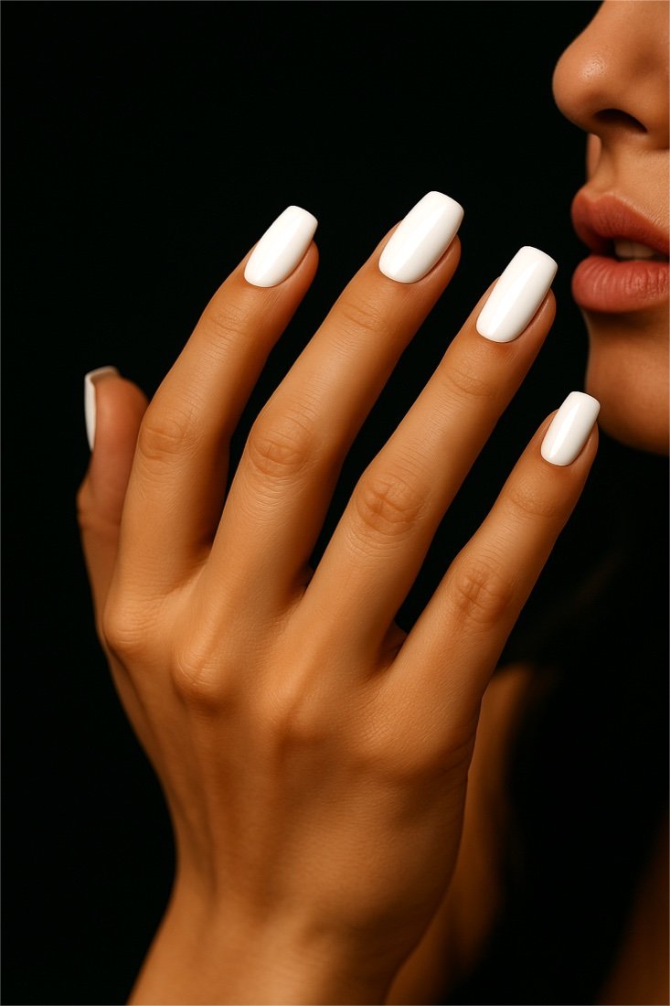 Nailedd It press-on nails on model